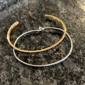 Message Bangle Bracelets